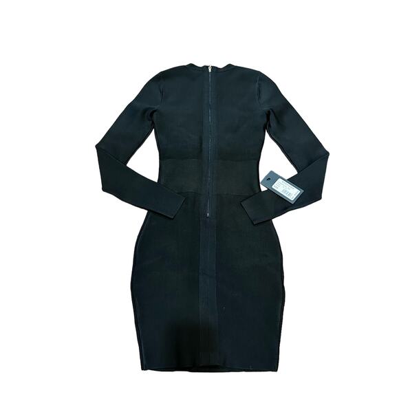 Marciano NWT Black XXS Bandage Bodycon Mini Dress - Picture 4 of 12